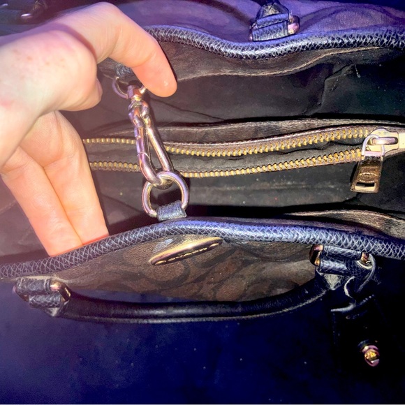 Coach Bag & Wallet SET Shoulder Bag Purse, with matching Wallet Set - Picture 2 of 4